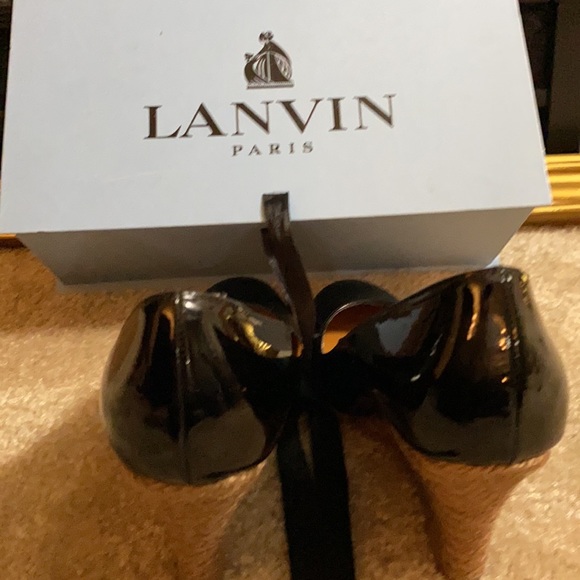 Lanvin Paris Wedge Shoes - Picture 3 of 9
